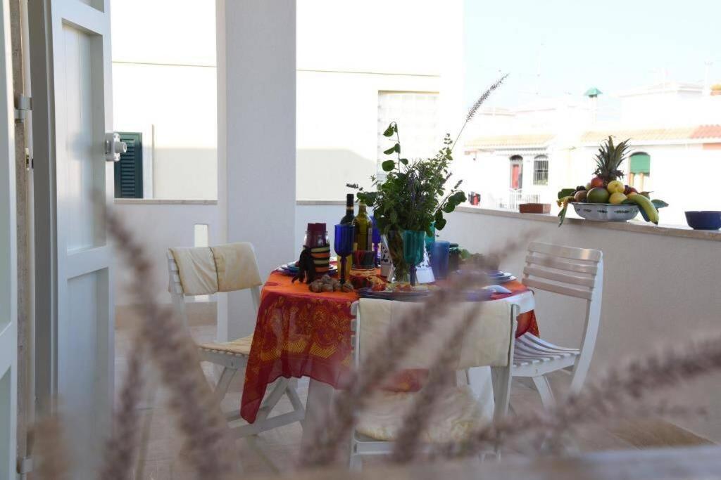 La Terrazza Di Alcino Leilighet Torre Canne Eksteriør bilde
