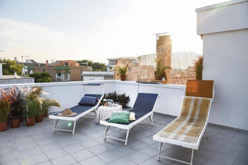 La Terrazza Di Alcino Leilighet Torre Canne Eksteriør bilde